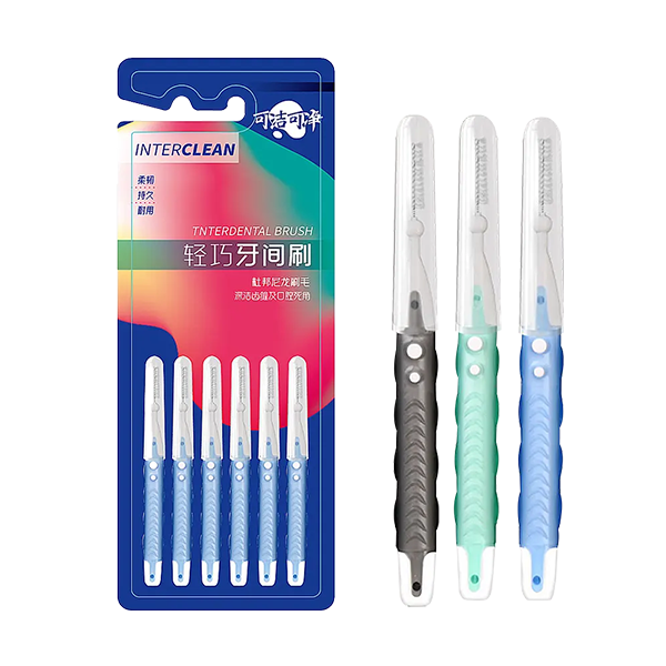 Dupont Nylon børste fleksibel holdbar interdental børste
